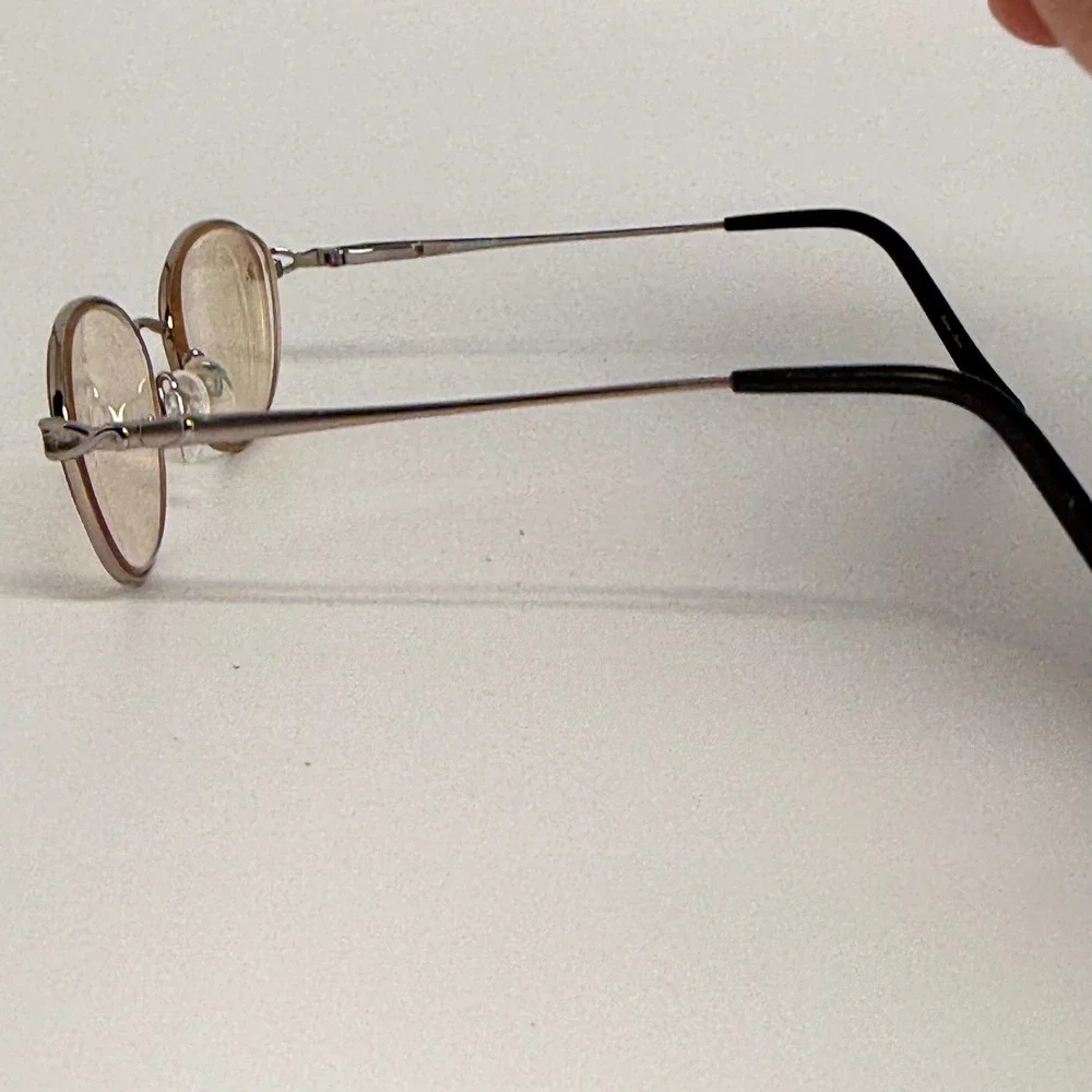 Aristar Oval Eyeglass Frames Bronze Tone Metallic Color-035 140mm 24078